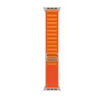 Apple watch 8 Ultra Titanium 49mm Case with Orange Alpine Loop - Image 2