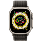 Apple Watch Ultra Titanium Black/Gray Trail Loop 49mm Case with